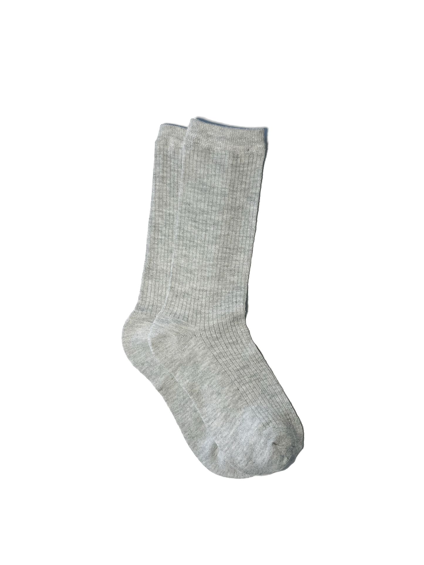 Socks le frufru - Light grey ribbed